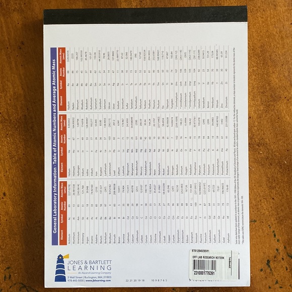 New Lab Notebook - Picture 2 of 5